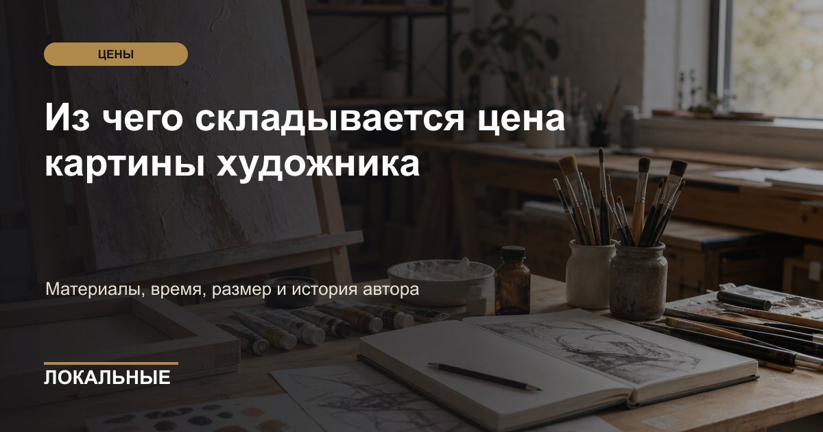 Из чего складывается цена картины художника