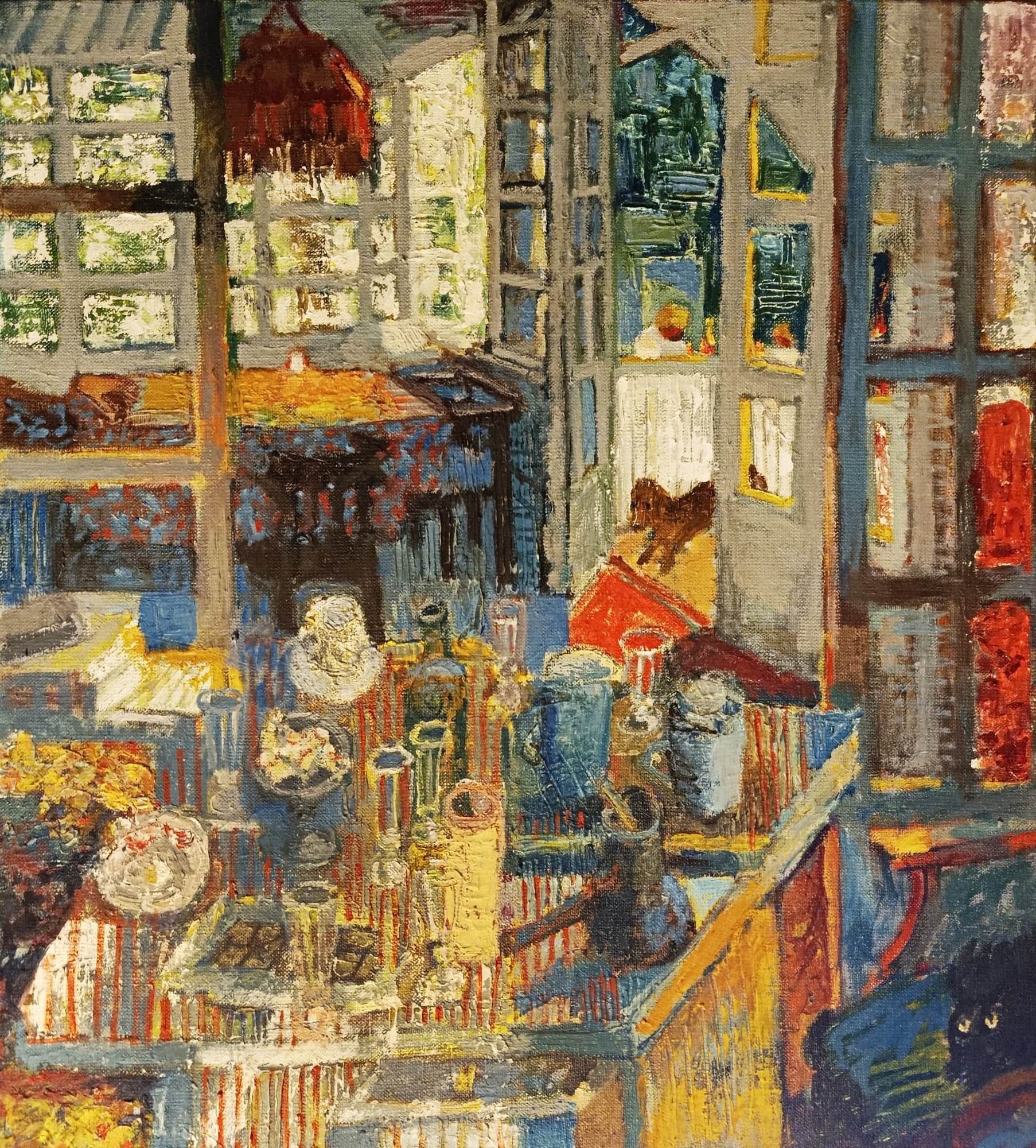 Все ушли гулять, Кочеткова Светлана, картина, холст, масло