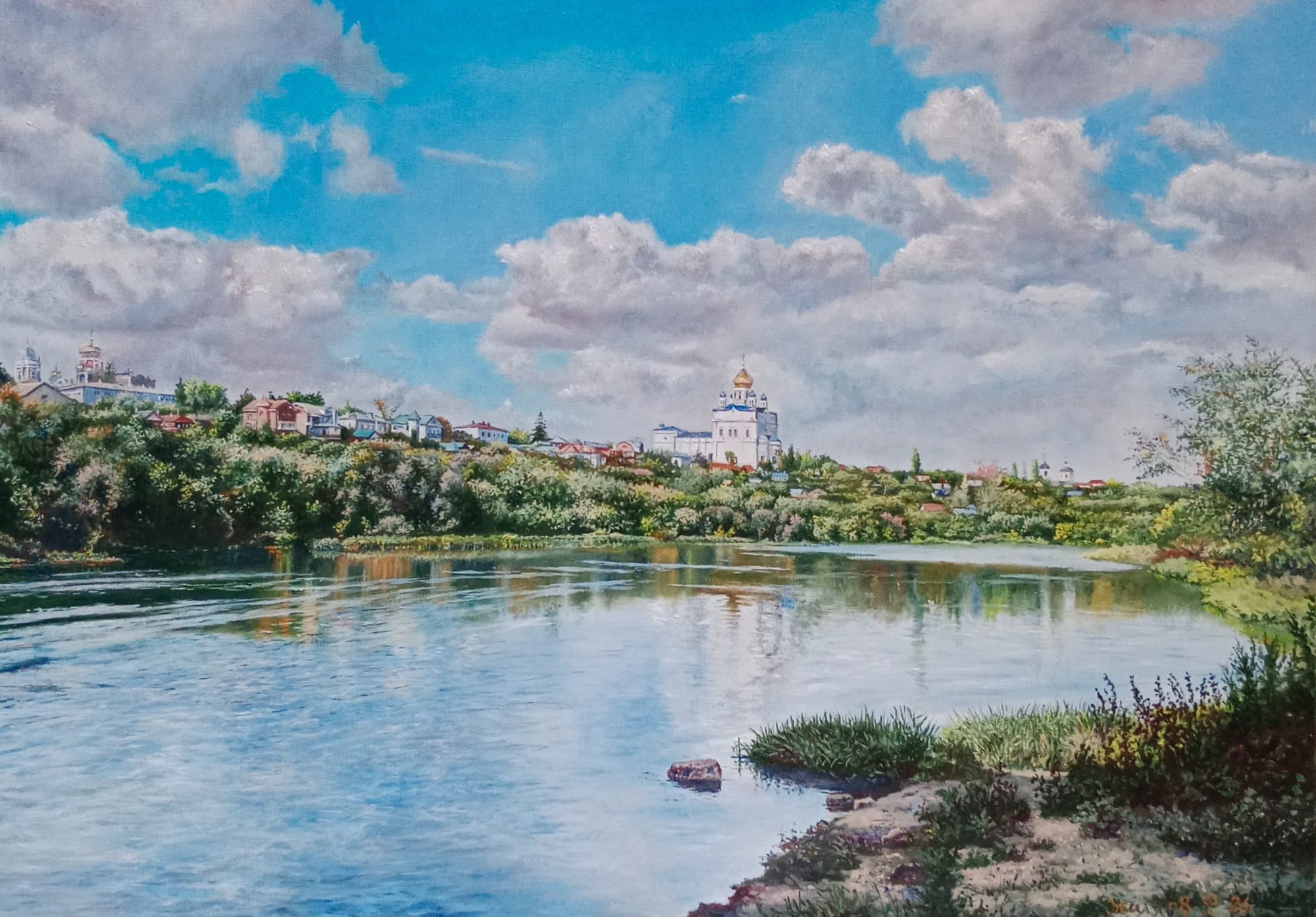 Река Быстрая Сосна, Елец., Роман Жиляев